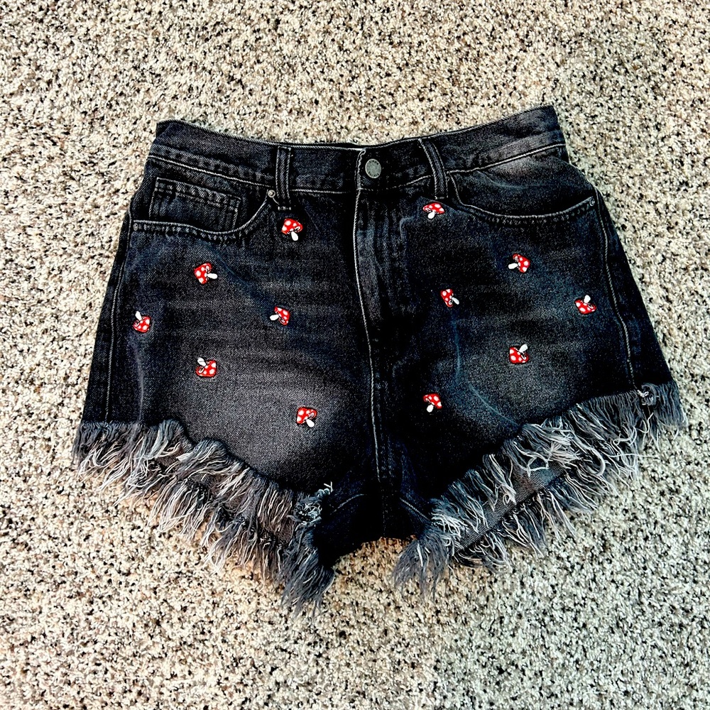 High waisted shorts